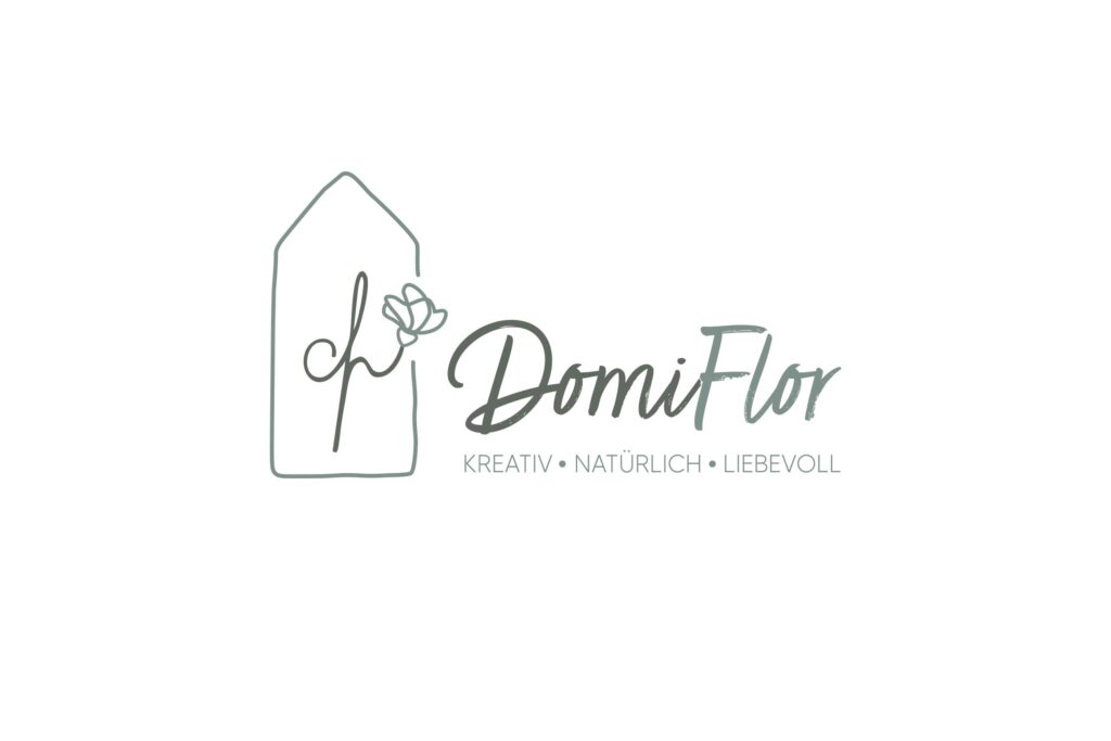 DomiFlor Logo mit Unterzeile