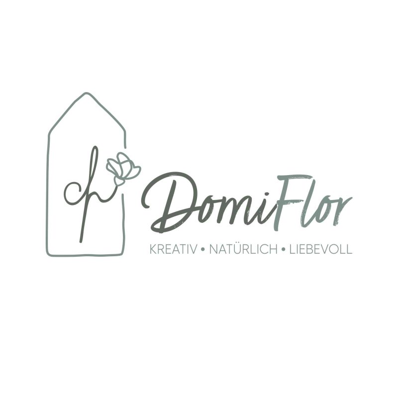 DomiFlor Logo mit Unterzeile